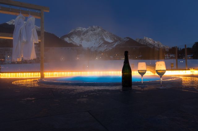 Entdecken Sie unseren Wellnessbereich in St. Vigil in Enneberg Bild: Wellness